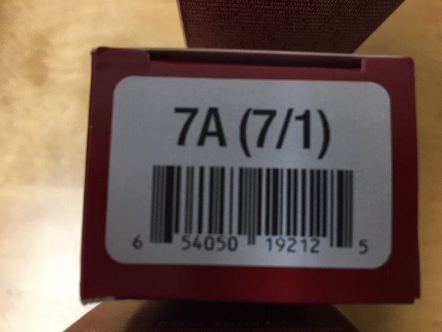 L ANZA琅泽染发膏深灰金7A 90ml/盒