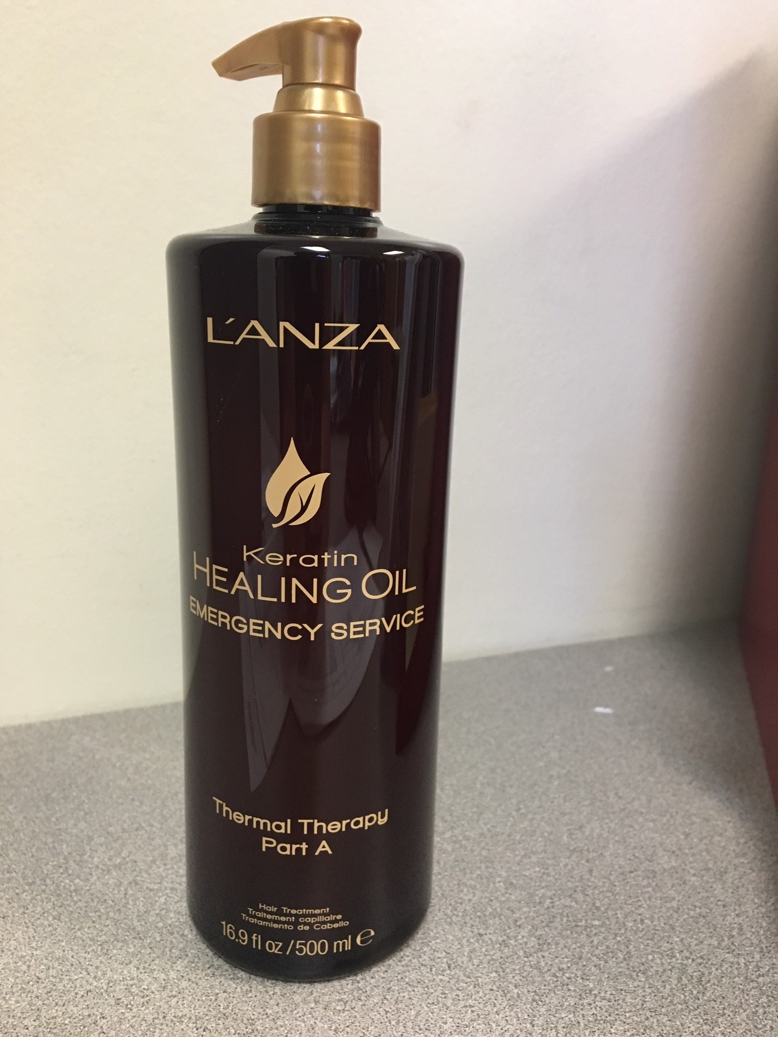 L ANZA琅泽紧急修护发质护理A剂 500ml/瓶