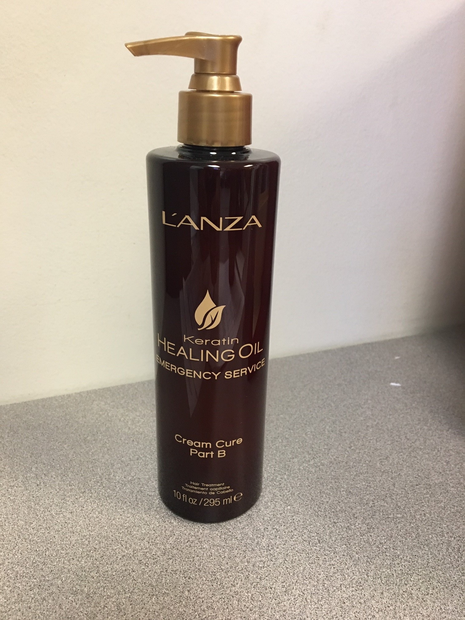 L ANZA琅泽紧急修护发质护理B剂 295ml/瓶