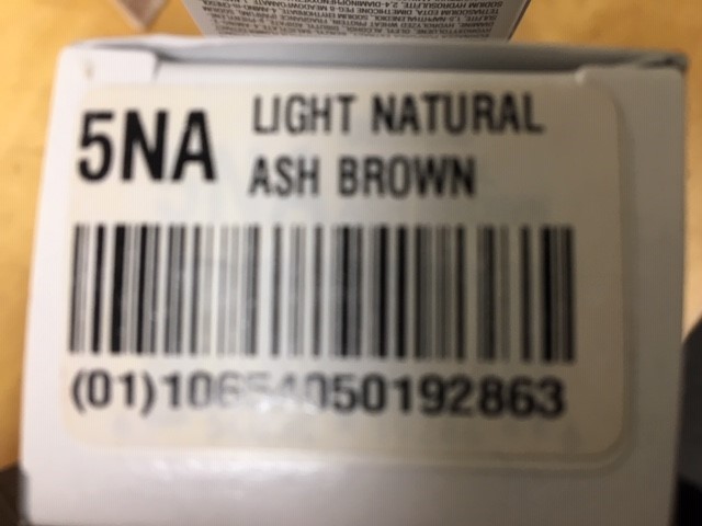 L ANZA琅泽染发膏浅自然灰棕5NA 90ml/盒